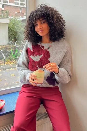 Studio Anneloes Nour flower pullover - - 12281