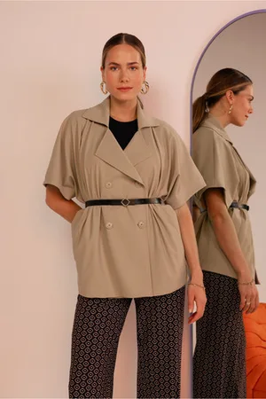 Studio Anneloes Loren bonded trenchcoat - - 12283