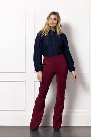 Studio Anneloes Flair LONG bonded trousers - - 11939