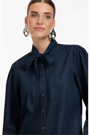 Studio Anneloes Stella denim blouse - - 12260