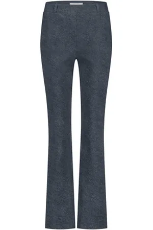 Studio Anneloes Flair bnd LONG dnm trousers - - 12436