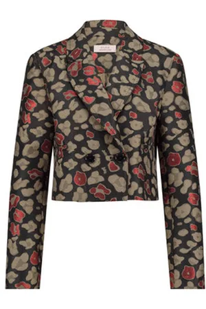 Studio Anneloes Alice leo jacquard blazer - - 12438