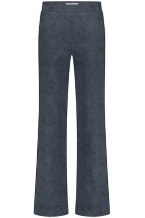 Studio Anneloes Lexie bonded denim trousers - - 12426