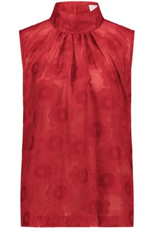 Studio Anneloes Anic flower jacquard top - - 12474