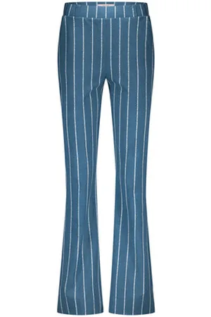 Studio Anneloes Flair pinstripe trousers - - 12527