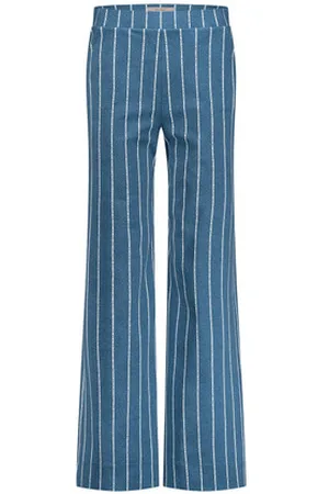 Studio Anneloes Lexie LONG pinstripe trousers - - 12555