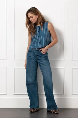 Studio Anneloes Sjuul pinstripe gilet - - 12524