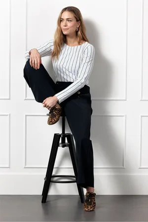 Studio Anneloes Joana pinstripe shirt - - 12529