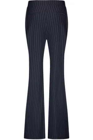 Studio Anneloes Flair pinstripe trousers - - 12593