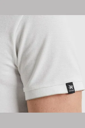 Vanguard Knitted Poloshirt Ecru