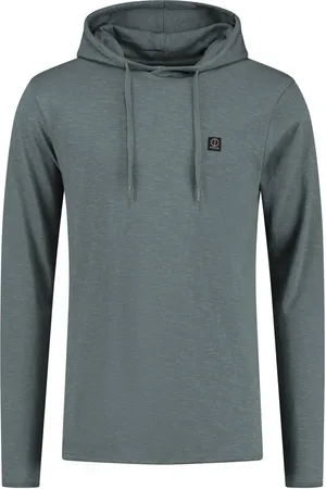 Dstrezzed Hoodie Heavy Slub Grijsblauw