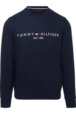 Tommy Hilfiger Trui Logo Donkerblauw