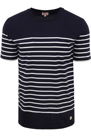 Armor.lux Etel T-Shirt Strepen Navy