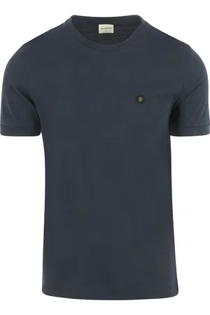 No Excess Luxurious Soft T-Shirt Navy
