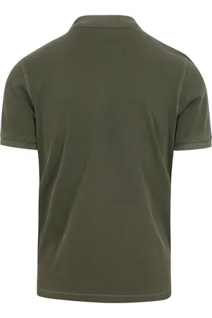 Marc O’ Polo Poloshirt Faded Olijfgroen