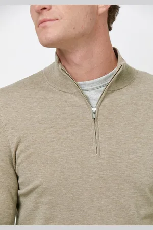 Profuomo Half Zip Pullover Luxury