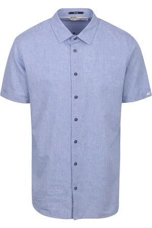 No Excess Short Sleeve Overhemd Linnen