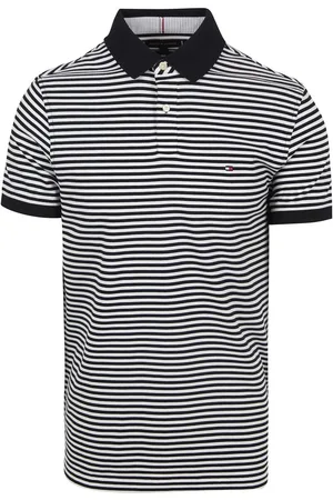Tommy Hilfiger 1985 Polo Streep Navy