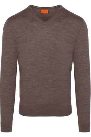 Suitable Merino Pullover V-Hals