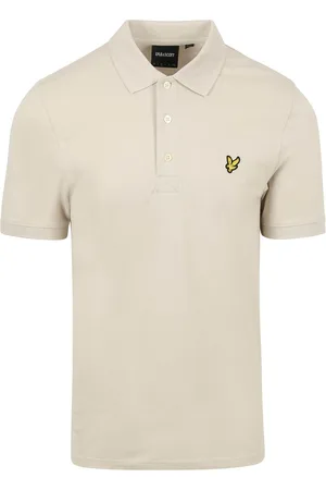 Lyle & Scott Polo Plain Ecru