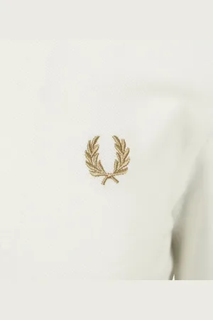Fred Perry Longsleeve Polo Off White U83