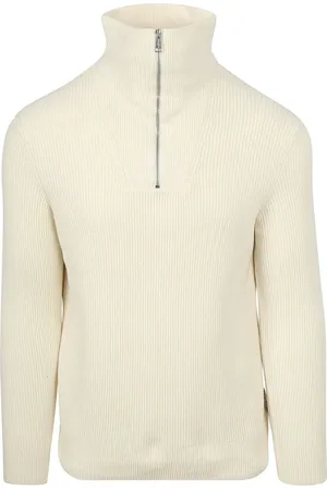 Marc O’ Polo Half Zip Trui Ecru