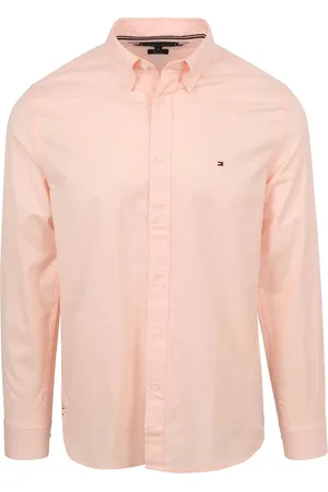 Tommy Hilfiger Overhemd Flex Lichtroze