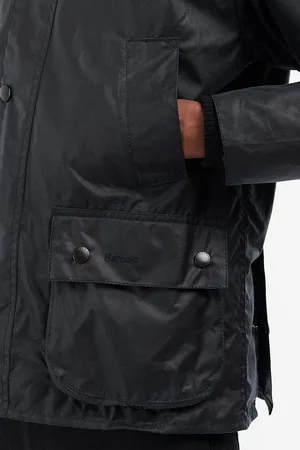 Barbour Bedale Wax Jas Donkerblauw