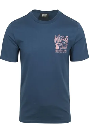 Scotch&Soda Scotch & Soda T-Shirt Artwork Blauw