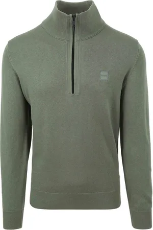 HUGO BOSS Kanobix Half Zip Trui