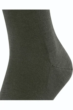 Falke Airport Sok Wol Blend 7155 Donkergroen