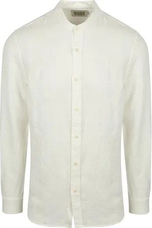 Scotch&Soda Linnen Mao Overhemd