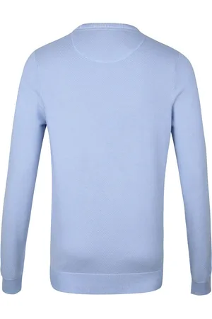 Suitable Respect Pullover Jean Lichtblauw