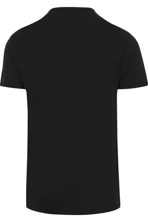 Alan Red Derby O-Hals T-Shirt Black (2Pack)