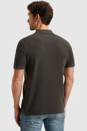PME Legend™ Poloshirt Knitted Beluga Groen