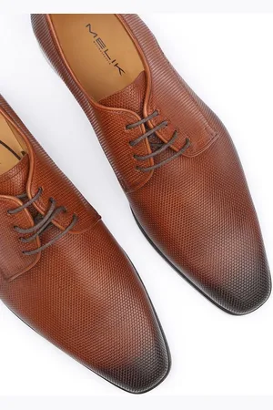 Melik Schoen Derby Wannio Cognac