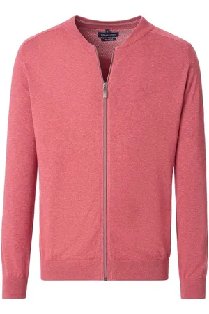 Casa Moda Vest Zip Fresh Brick