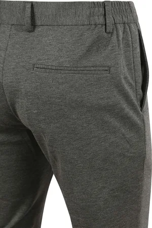 Suitable Pantalon Jersey Antraciet