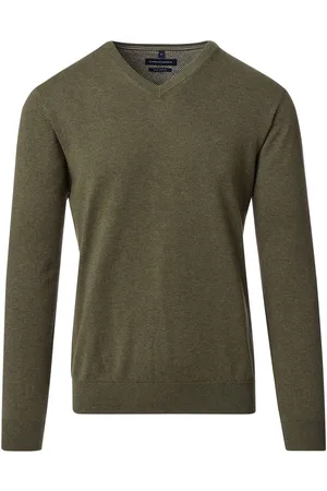 Casa Moda Pullover Olijfgroen