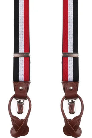 Suitable Luxe Bretels Rood Blauw