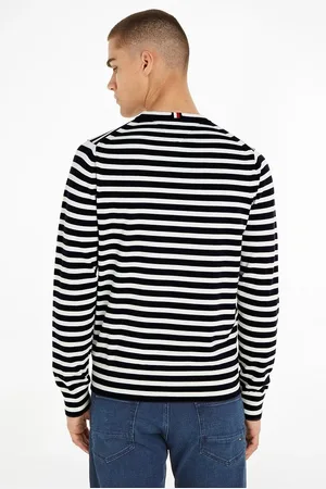 Tommy Hilfiger Trui Streep Navy