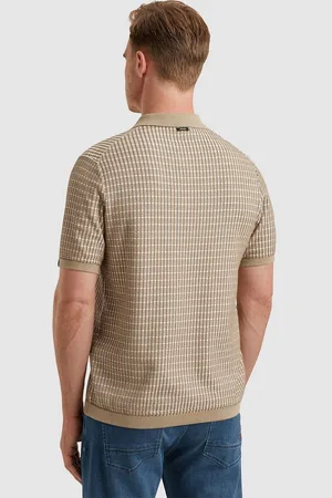 Vanguard Poloshirt Knitted Checks