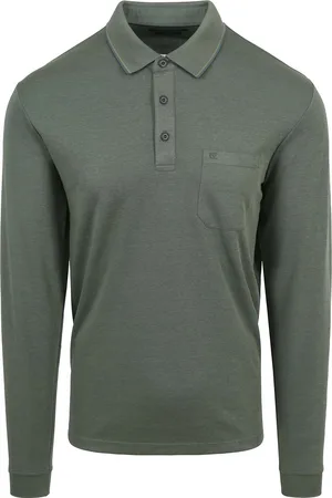 Casa Moda Long Sleeve Polo