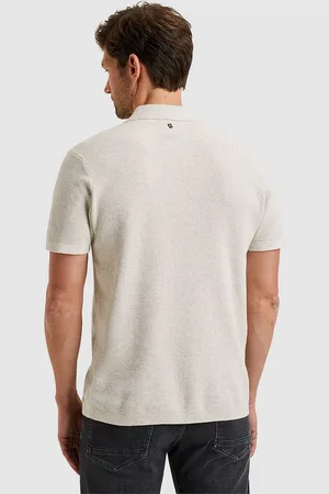 PME Legend™ Poloshirt Knitted Ecru