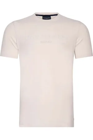 cavallaro Cavallaro Beciano T-Shirt Logo Ecru
