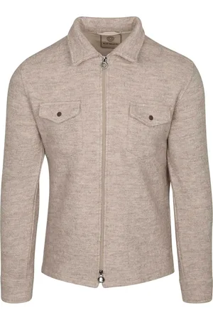 Blue Industry Overshirt Pisa Greige