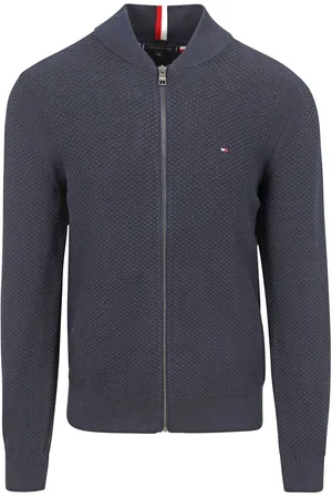 Tommy Hilfiger Vest Structuur Navy