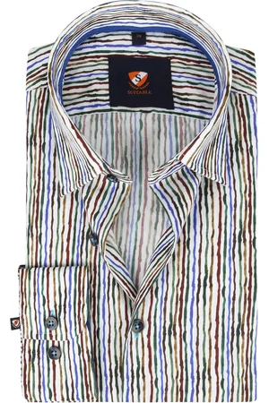 Suitable Overhemd Inked Stripes