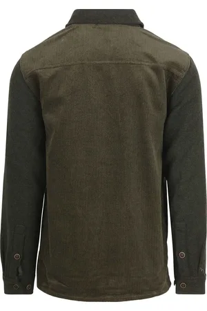 Anerkjendt Overshirt Akoscar Corduroy Mix Olivine