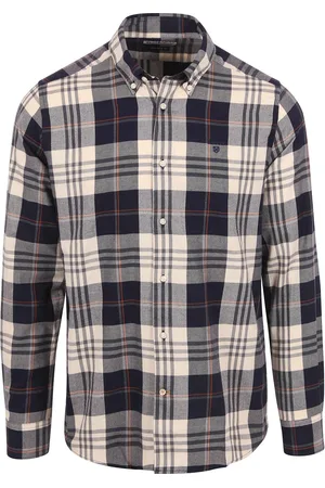 Barbour Edgar Overhemd Ruit Blauw